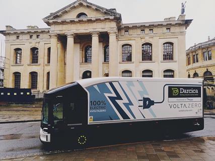 Darcica Volta Trucks trial in Oxford city centre[72570]