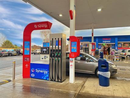 The union said Tesco forecourts in the midlands could run out of fuel by Christmas.