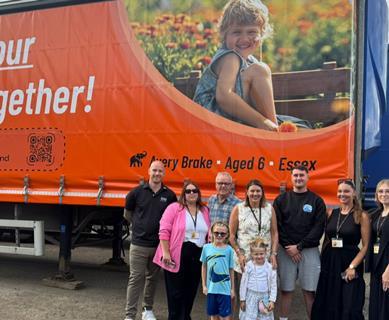 RHA and FRS Lorry with team