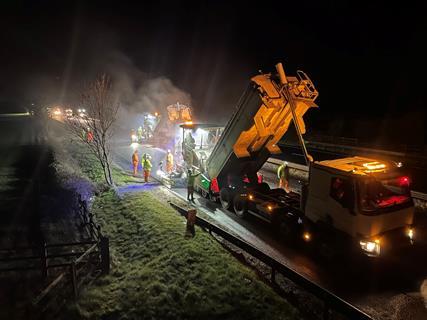 Welsh highways contracts A55