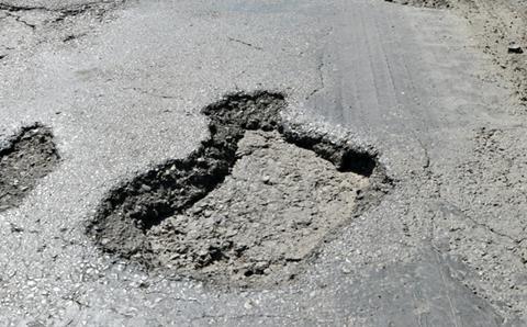 potholes
