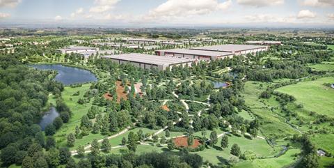 Illustration of the Northern Gateway employment proposals.