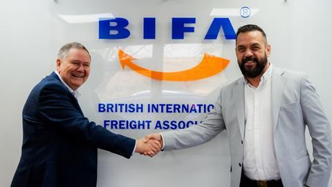 BIFA's Steve Parker and TAPA EMEA's UK Regional Lead, Harry Hughes