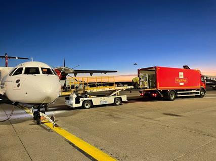 Royal Mail to halve domestic flights