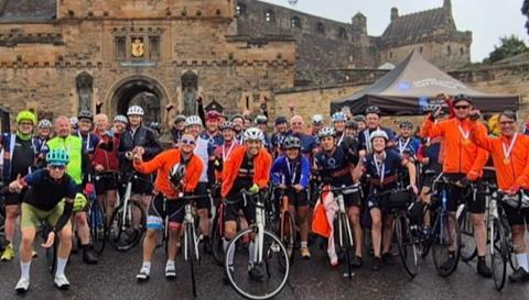 Transaid Edinburgh ride