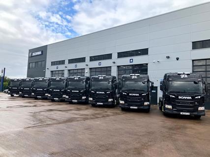 GRS takes delivery of eight new Scania trucks