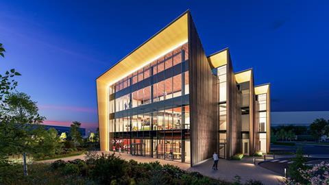 The Hive will sit at the heart of London Gateway's logistics park.