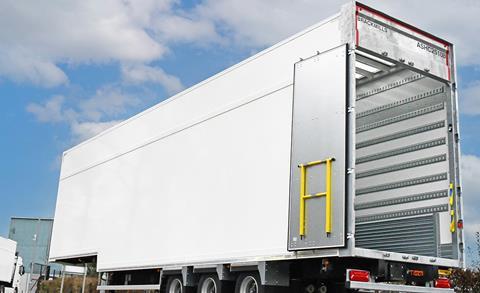 Small - Tiger Trailers manufactures specialist garment transport vehicles for Asda George clothing ops