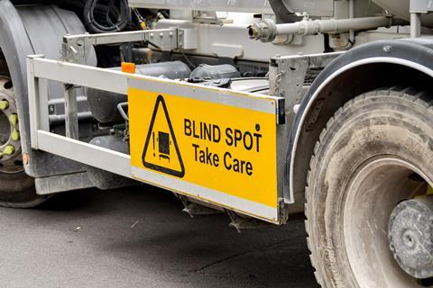 Blind spot sign shutterstock_2330409289