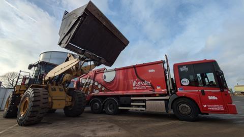 HVO powered plant and fleet vehicles at Biffa's Coventry Waste Transfer Station (3)