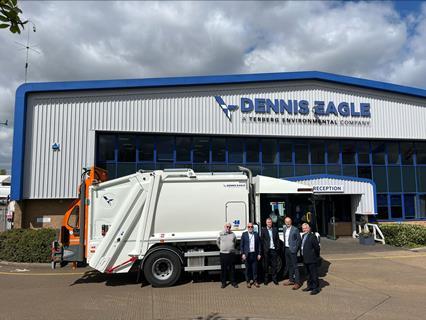 Reps from Epping forest council, SFS and Dennis Eagle