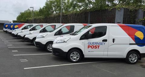 Guernsey Post electric van