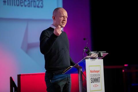 Bob Moran on stage
