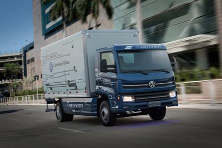 TRATON's VW all electric e Delivery truck