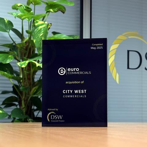 DSW - City West Commercials acquisition by Euro Commercials