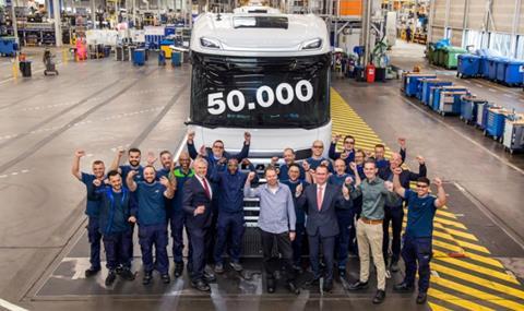 2.0 DAF reaches milestone of 50,000 New Generation trucks