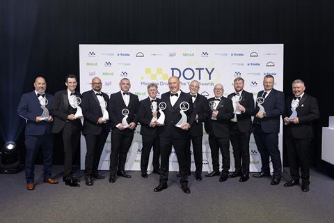 2026 Microlise Driver of the Year award winners