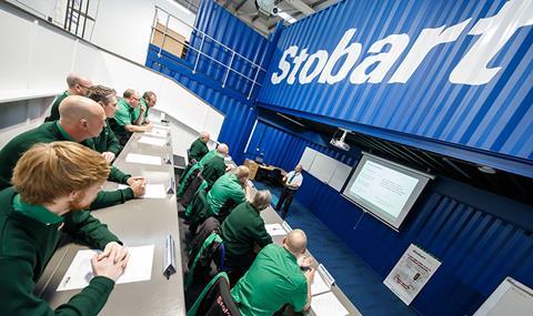Drivers are inducted at Eddie Stobart's training academy