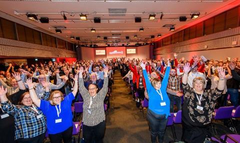 Europa employees at first all staff conference