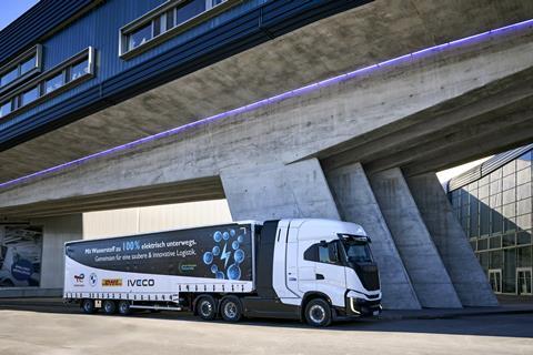 BMW hydrogen truck-