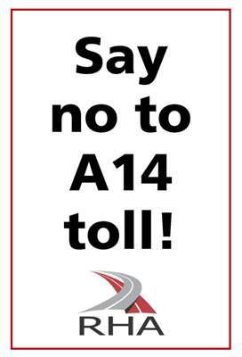 A14 toll say no