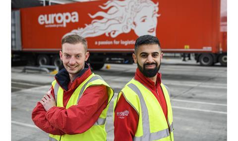 Europa Apprentices_ Aaron Golding (L) and Manjot Singh-Bassi