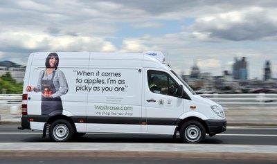 Waitrose Online Delivery Van