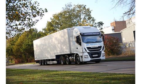 Iveco Stralis NP 6x2 on road
