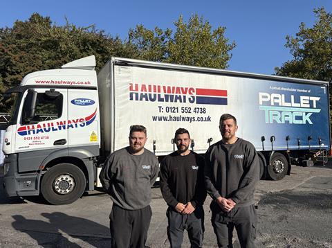 Adam Bowater, Lee Jones and Robert Bowater are preparing to take over at Haulways.