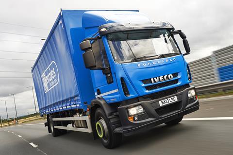 Menzies Distribution Iveco truck