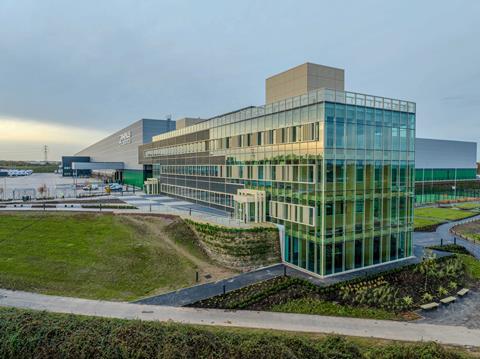 The sustainable Rhenus Campus development in Warwickshire measures nearly 1m sq ft and is home to two warehouses.