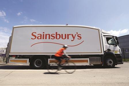 sainsburys cycle safe truck