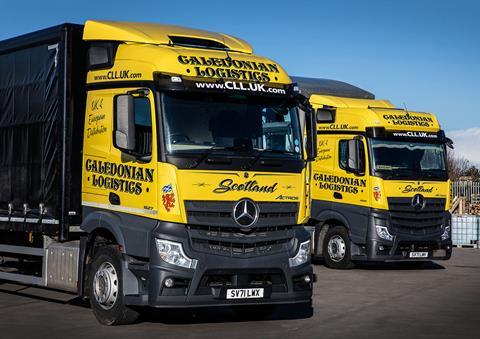 Actros 2551 & Actros 1827 - Caledonian Logistics (4)