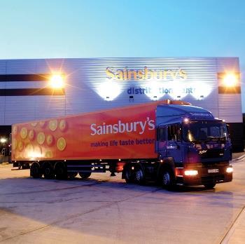 Sainsburys delivery at night