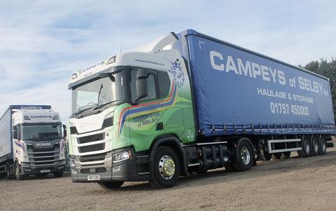 Campeys CBG truck