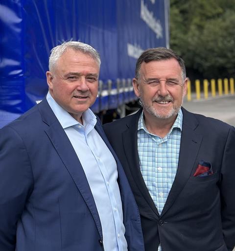 (L to R) Grant Donald and John McKail Bullet Express.