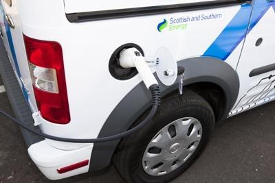 electric van charging