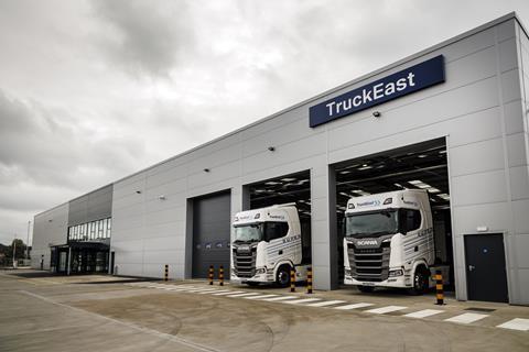 The deal sees TruckEast's workshops, including Bury St Edmunds, join forces with Scania.