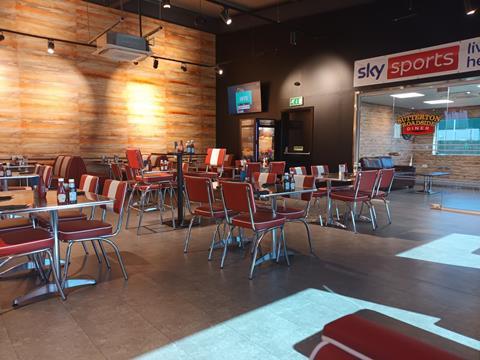 The site was described as having excellent facilities for customers.