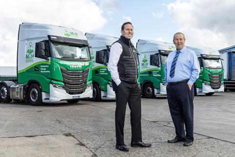 MD Fraser MacLean (left) with GM Thomas Gardiner.