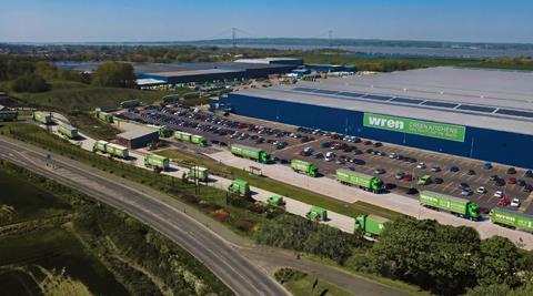 Wren Kitchens' manufacturing facility in Barton-upon-Humber.