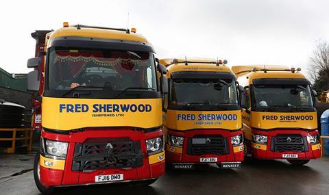 Fred Sherwood invests in Renault Trucks