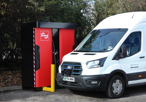 Wincanton said it had completed a successful pilot of a rapid-deployment TUAL PowerUp Charger