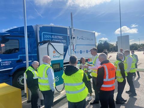 Shell Recharge brings public charging to hauliers across the country.