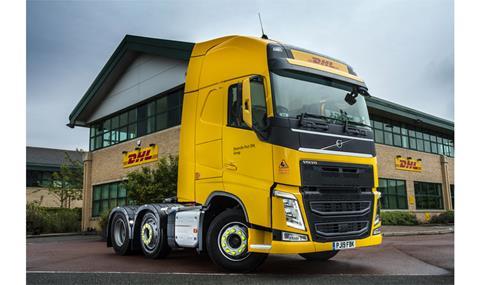 DHL Supply Chain Volvo tractor unit