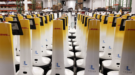 Assisted Picking Robots - Locus Robots at DHL Supply Chain
