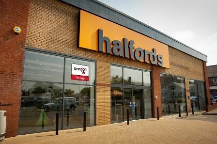 Halfords and DPD PickUp