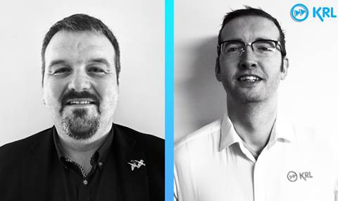 David Flaherty - left -becomes - Operations Director UK & IE - and Greig Allan - right - becomes - Commercial Director UK and IE.