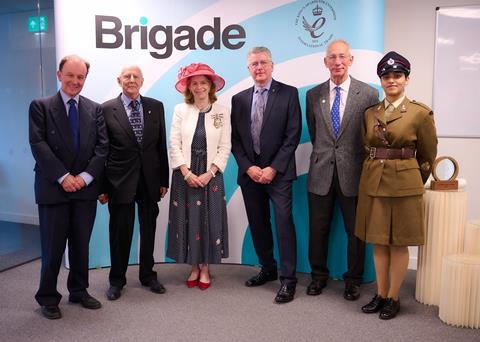 Roger Gough, Christopher Hanson-Abbott, OBE, Lady Colgrain, Philip Hanson-Abbott, Mr Kevin Holford, Cadet Regimental Sergeant Major Layana Joshy