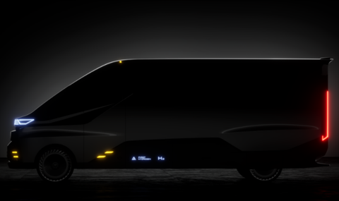 FH Generation II vehicle in silhouette_side